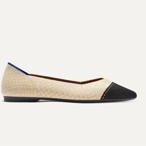 Rothy’s - The Point II - Cream Herringbone